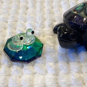 Crystal Frog Figurine